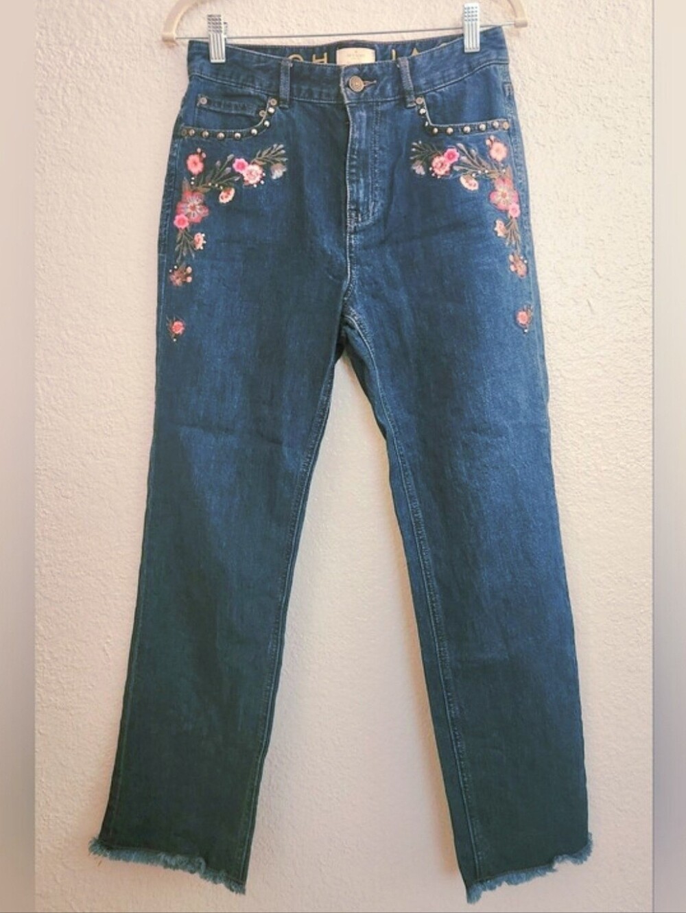 NWOT Kate Spade Floral Jeans. Size 27